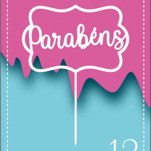 Topper de Bolo Mod.13
