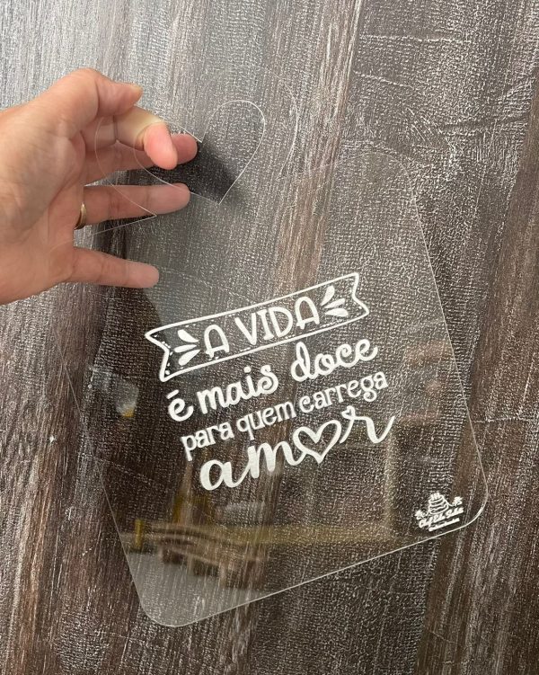 Suporte/Espátula para corte de bolo - Imagem 2