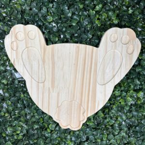 Tábua de Coelho Bunda Pinus 20/20cm