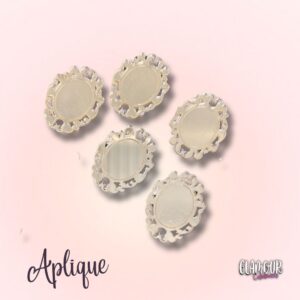 Aplique Acrílico Arabescos