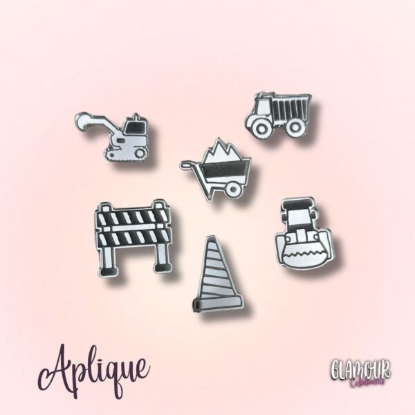 Aplique Acrílico Construção