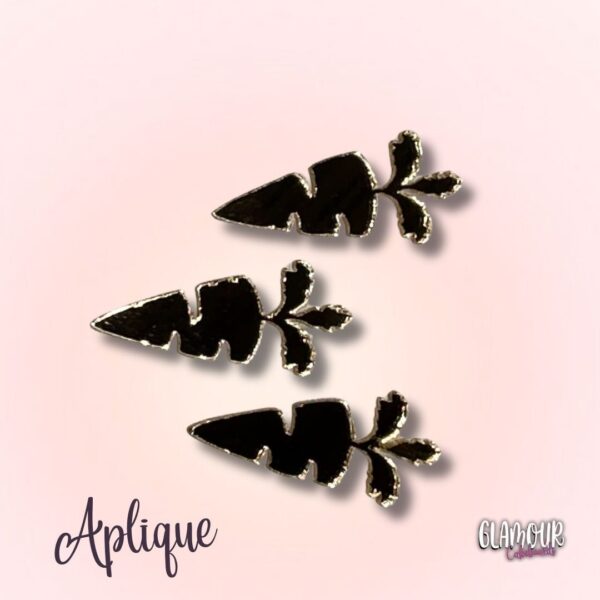 Aplique Acrílico Cenoura Páscoa