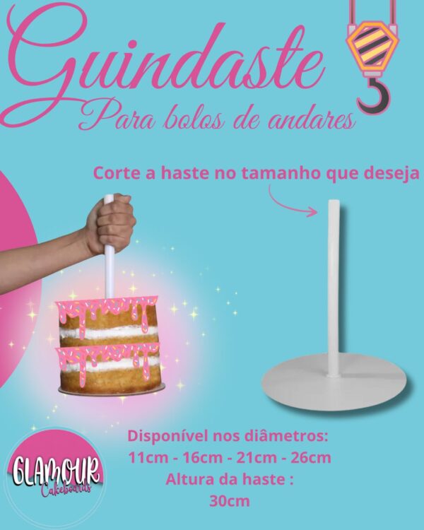 Guindaste para bolo de andar - Imagem 3