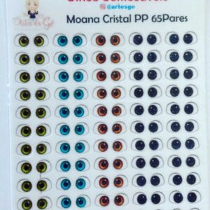 Olhos Comestíveis Moana Cristal
