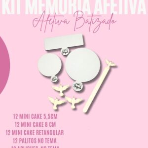 Kit Memoria Afetiva Batizado